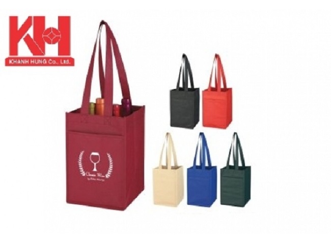 Bolsa de tela no tejida