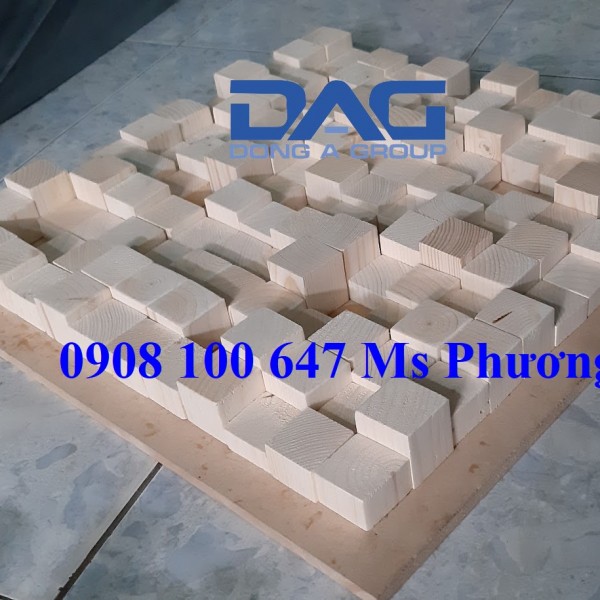 Difusor de sonido de madera