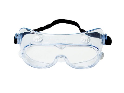 Gafas 3M 334 resistentes al polvo y productos químicos.