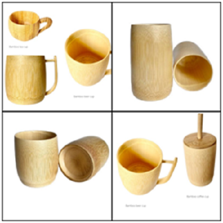 Taza de bambú