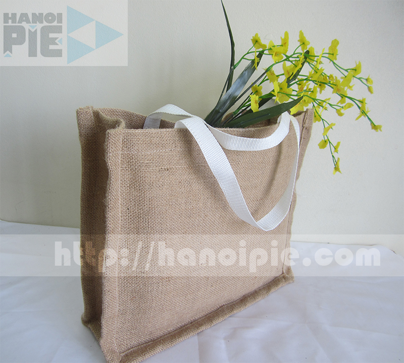 Bolsa escolar de yute