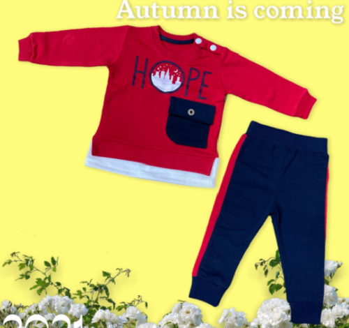TTG14450 Conjunto de Niños de Otoño