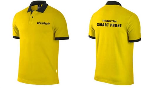 Camiseta de evento con cuello