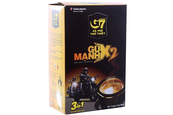 Café instantáneo G7 Strong X2