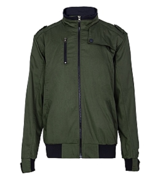 Chaqueta verde para hombre