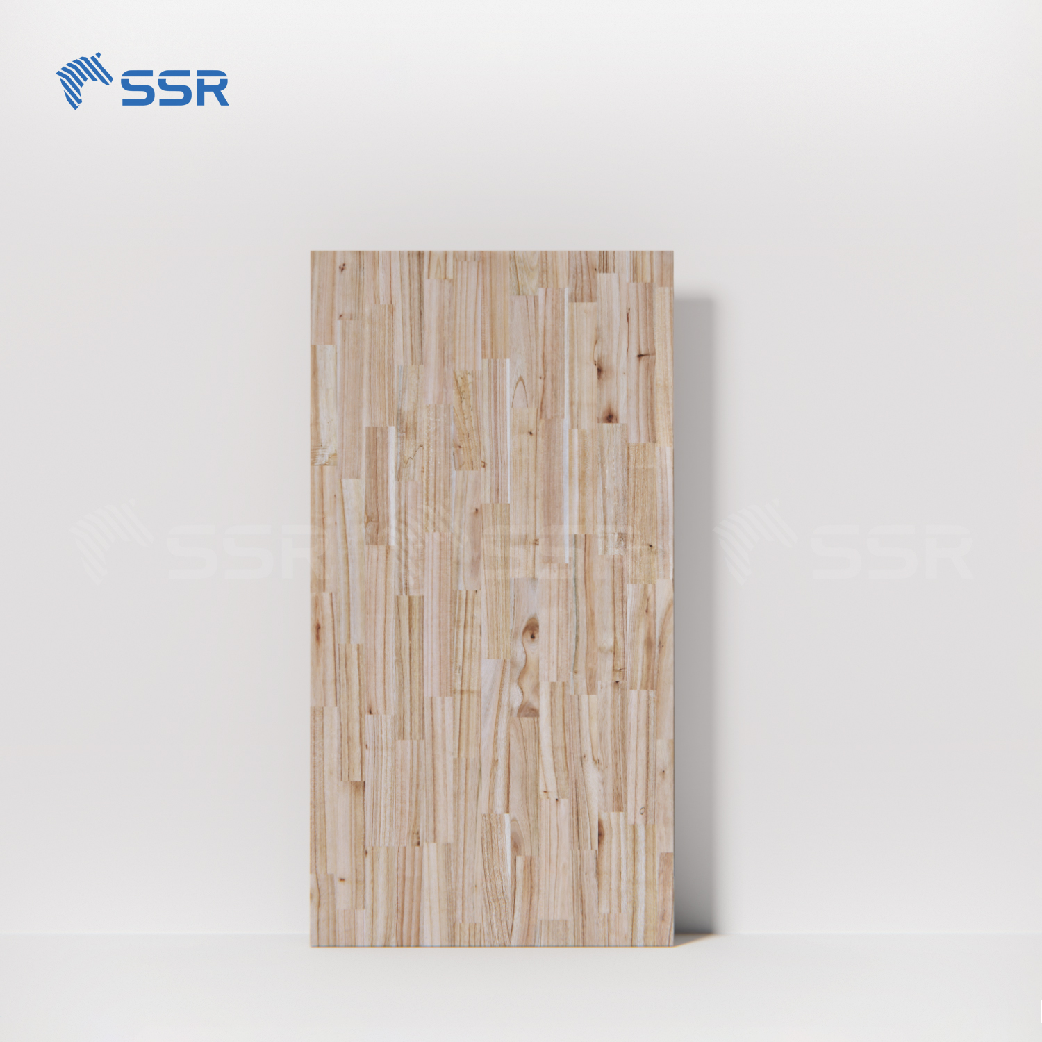 Tablero de unión de dedo de madera de Sapele