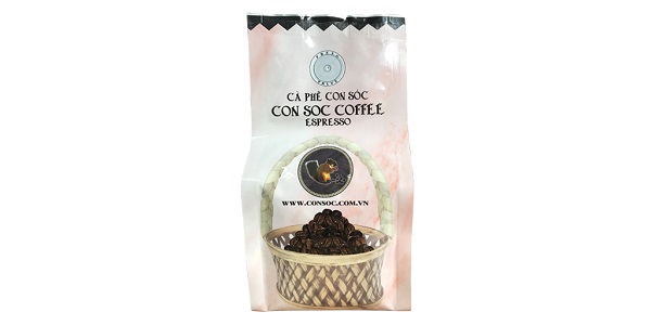 Granos de café espresso