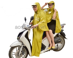 Impermeable de doble cabeza