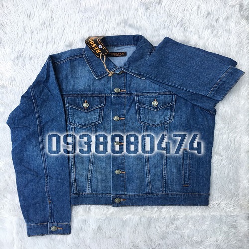 Chaqueta de mezclilla para hombres