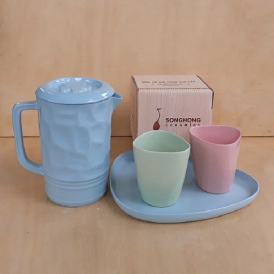 Juego de té de cerámica