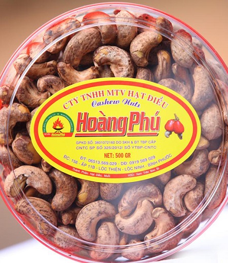 Nueces de anacardo asadas en leña