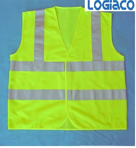 APQ3X-PQLG04 Tejido de malla color Chartreuse reflectante W...