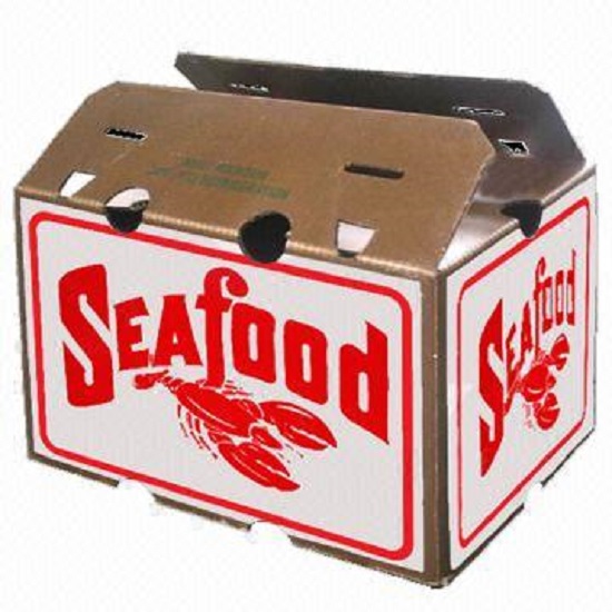 Caja de mariscos