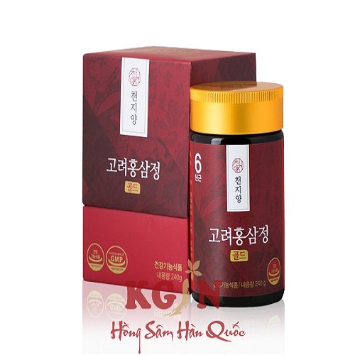 Ginseng rojo coreano de Goryeo