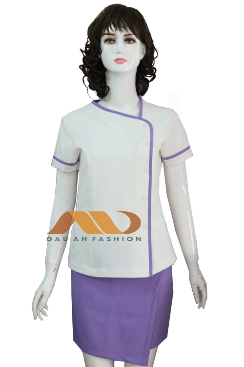 AS0143 Uniforme de Spa Morado