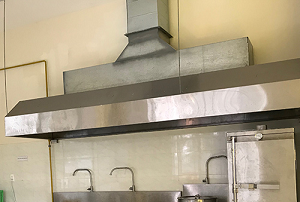 Campana extractora de acero inoxidable