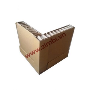 Tablero de ángulo de papel de panal de abeja