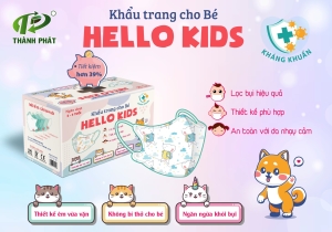 3D Máscara Hola Niños