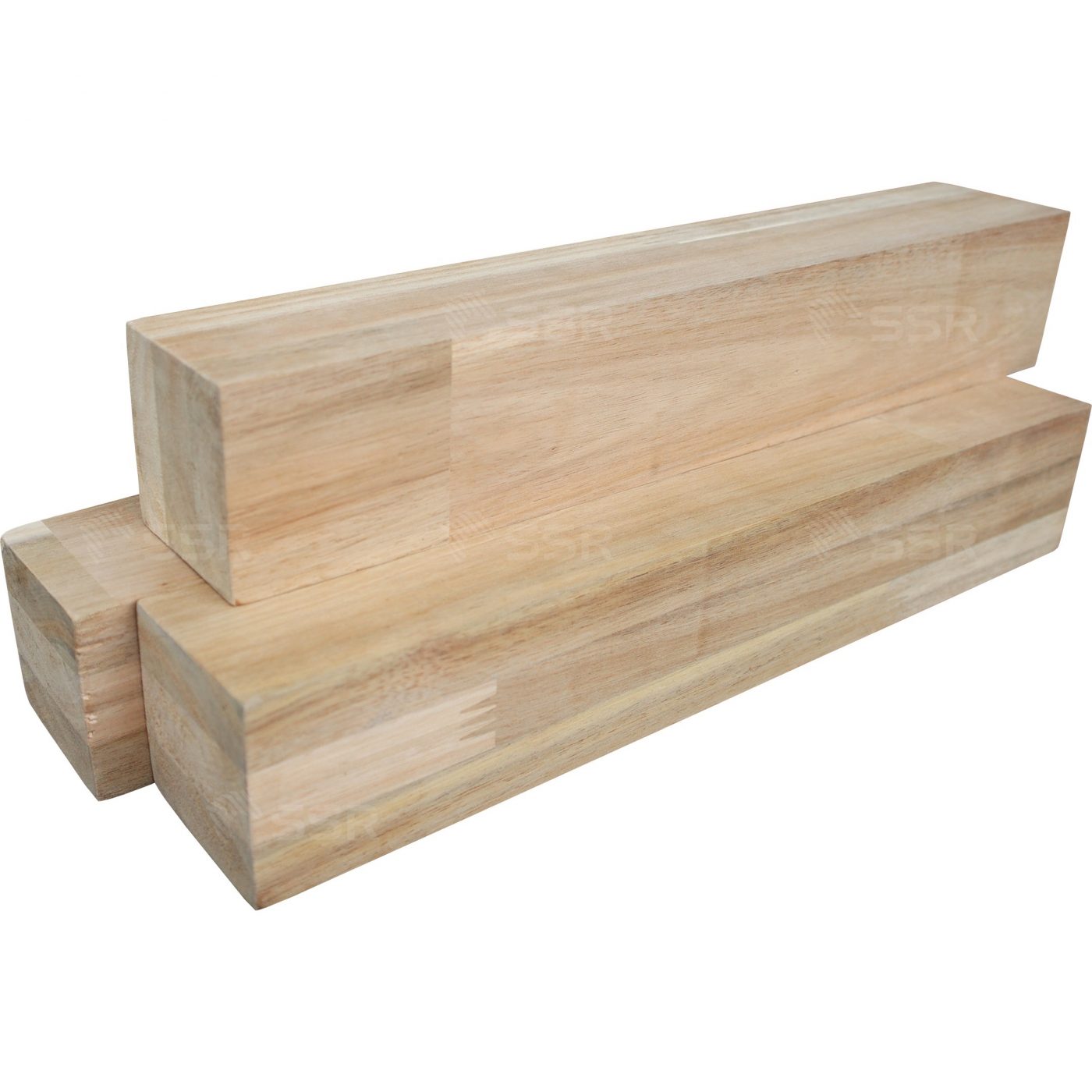 Tablones laminados de madera de acacia