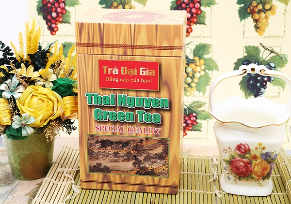 Caja de regalo de té verde premium