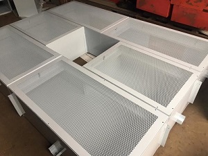 Gabinete de flujo laminar para sala de operaciones de hospital...