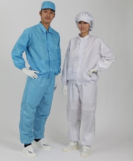 Ropa de sala limpia antiestática