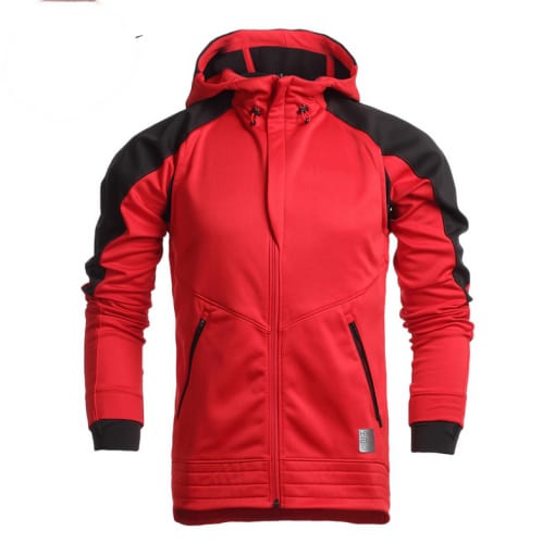 Chaqueta roja para hombres