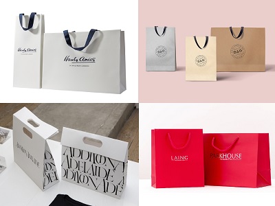 Bolsas de papel, cajas de papel