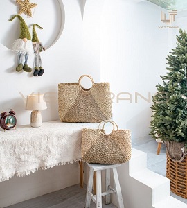 Bolso de hierba marina