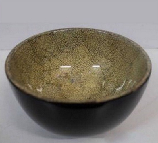 Tazón de laca de cáscara de huevo