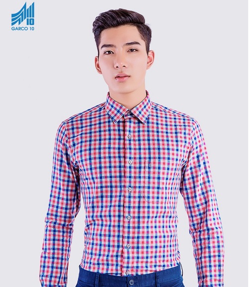 Camisa de cuadros para hombres