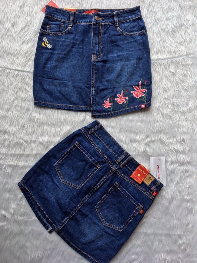 Falda de jeans para mujeres