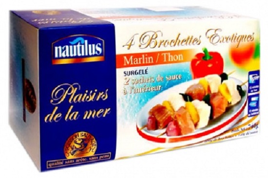 Caja de productos agrícolas