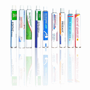 Tubo farmacéutico de aluminio de 19 mm