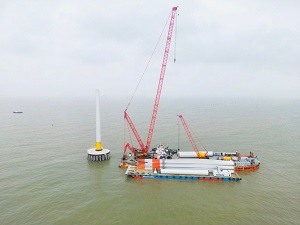 Logística del proyecto de energía eólica