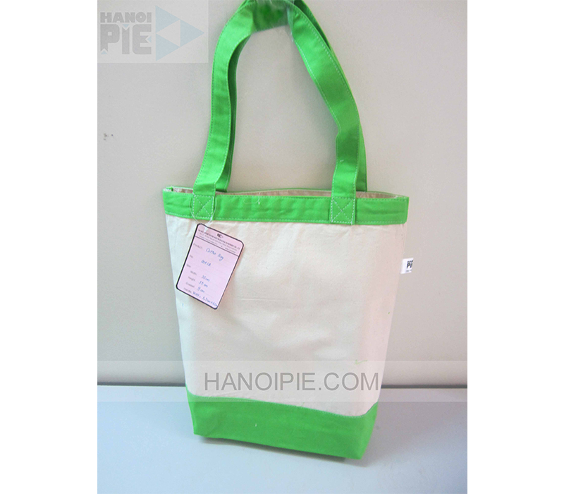 Bolsa de algodón manejable
