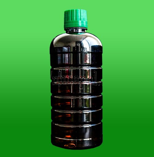 Botella de plástico PET acanalada de 500 ml.