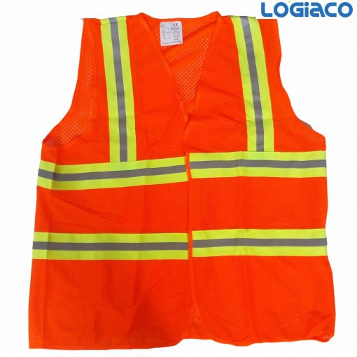 APQ8C-PQLG02 Ropa de trabajo reflectante naranja con sil...