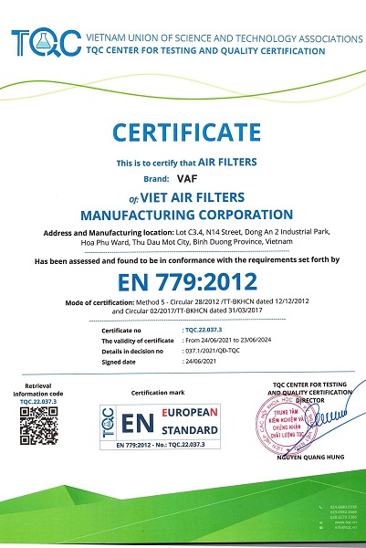 EN 779:2012