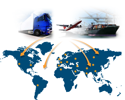Servicios de transporte de carga