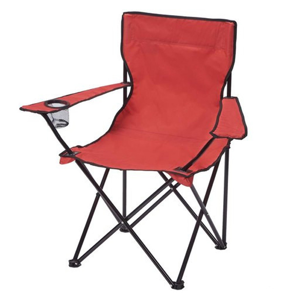 Silla de marco de hierro combinada con tela