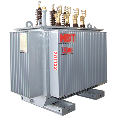 Transformador de aceite trifásico sellado de 2000 kVA