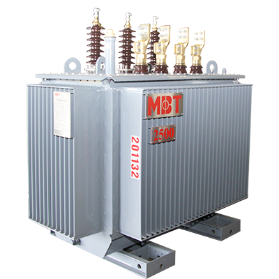 Transformador de aceite trifásico sellado de 2500kVA