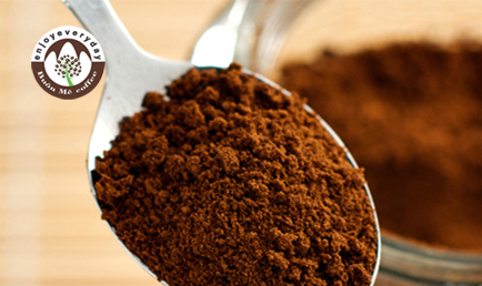 Grano de café tostado con miel robusta