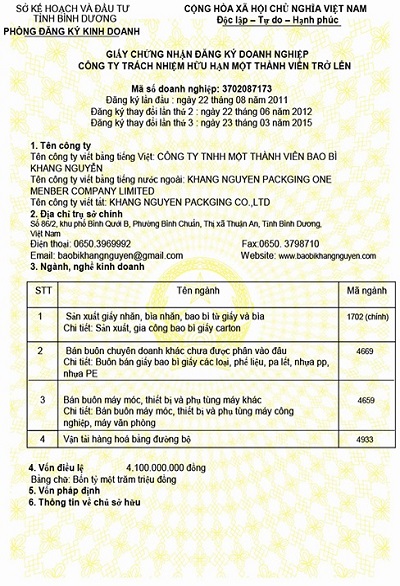 Certificados
