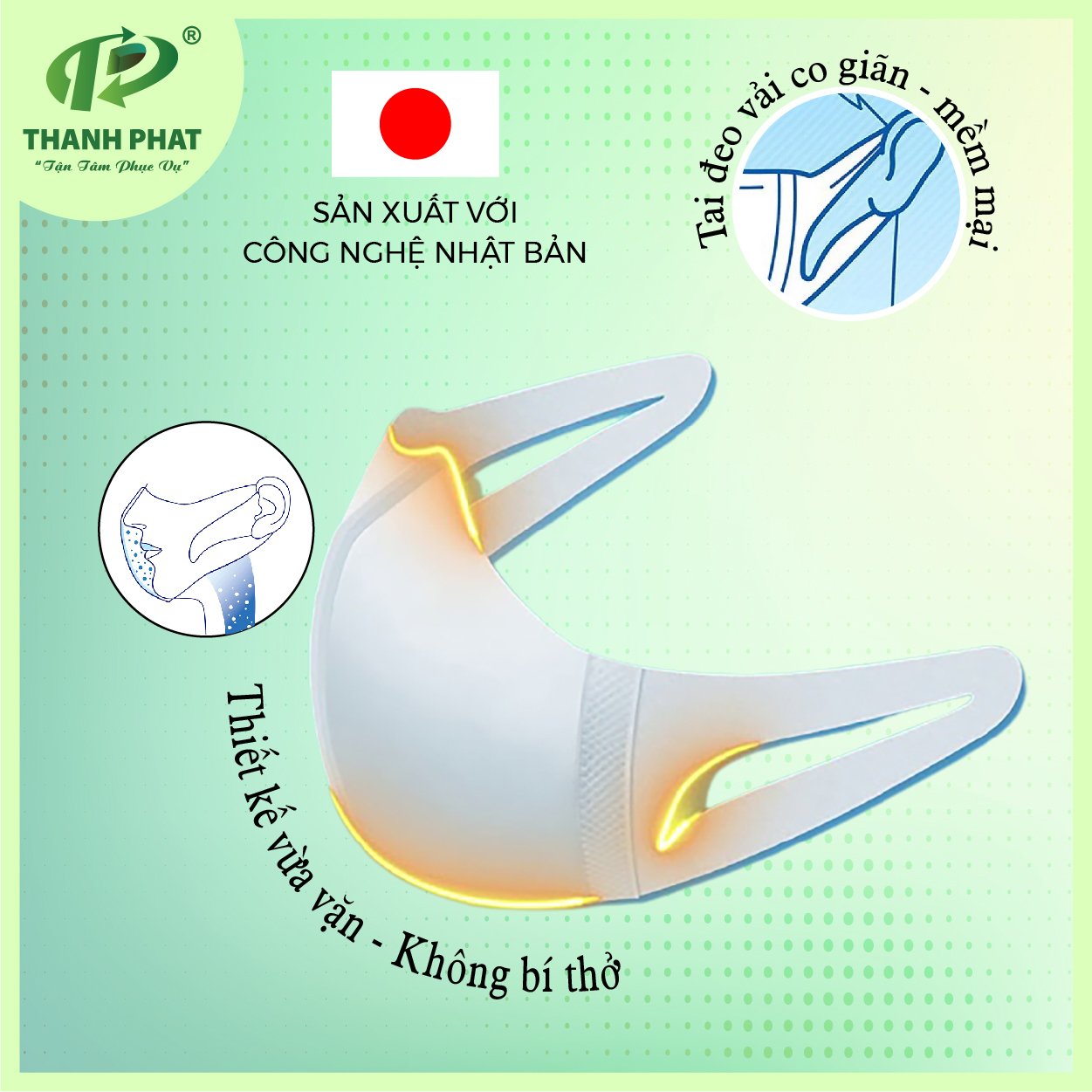 Hola Mask - Mascarilla japonesa en 3D
