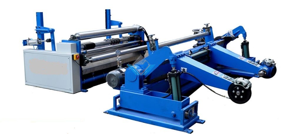 Máquina de corte de núcleos de papel