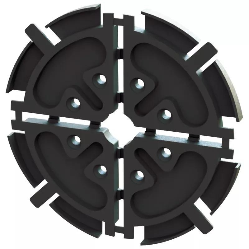 Bloque de montaje de PCB