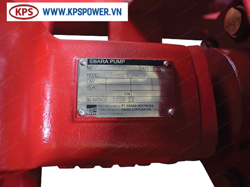 Bombas contra incendios electrónicas Ebara