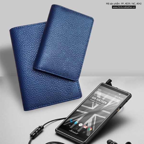 Cartera de cuero para hombre